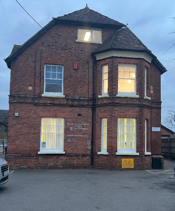 Busby House Dental Centre Building from the front